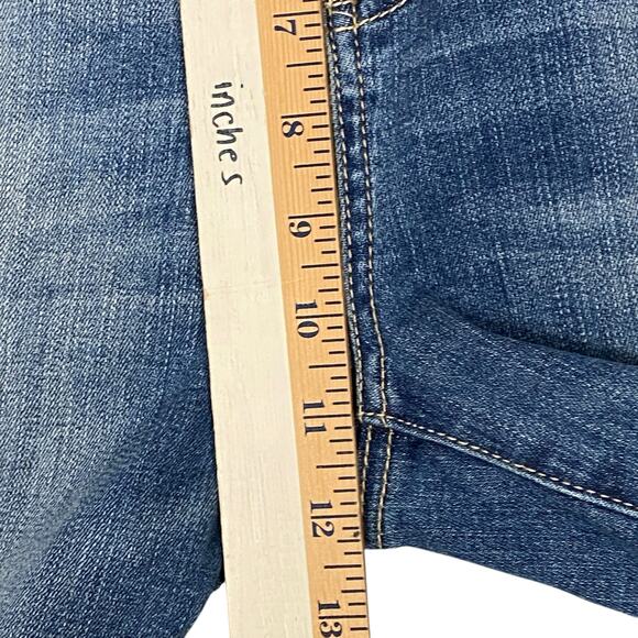 Tricot Button Fly Distressed Hi Waist Skinny Jeans Size 3 - Picture 8 of 11